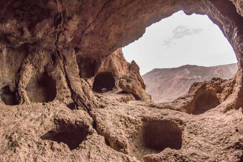 Imagen de la zona arqueológica de la Audiencia de Temisas (Foto TA)